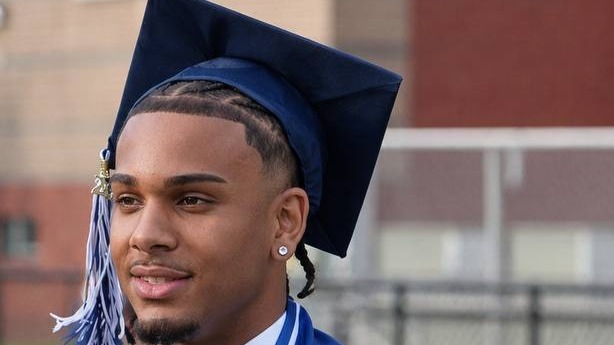 Nixon DeLeon, first scholarship recipient